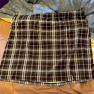 Plaid Skirt, Size 4XL